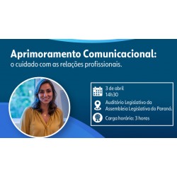 Escola do Legislativo da ALEP abre vagas para palestra sobre “Aprimoramento Comunicacional”